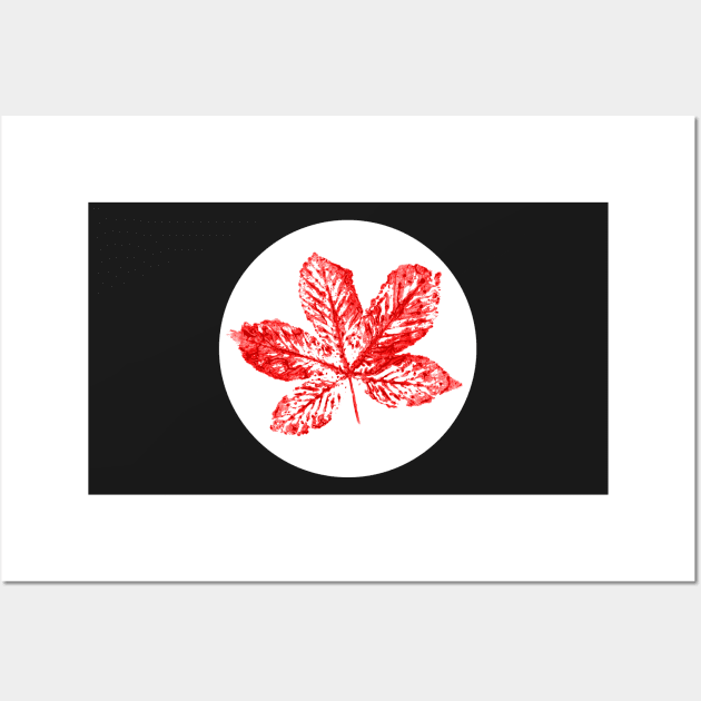 Buckeye Leaf Wall Art by ellie419zap